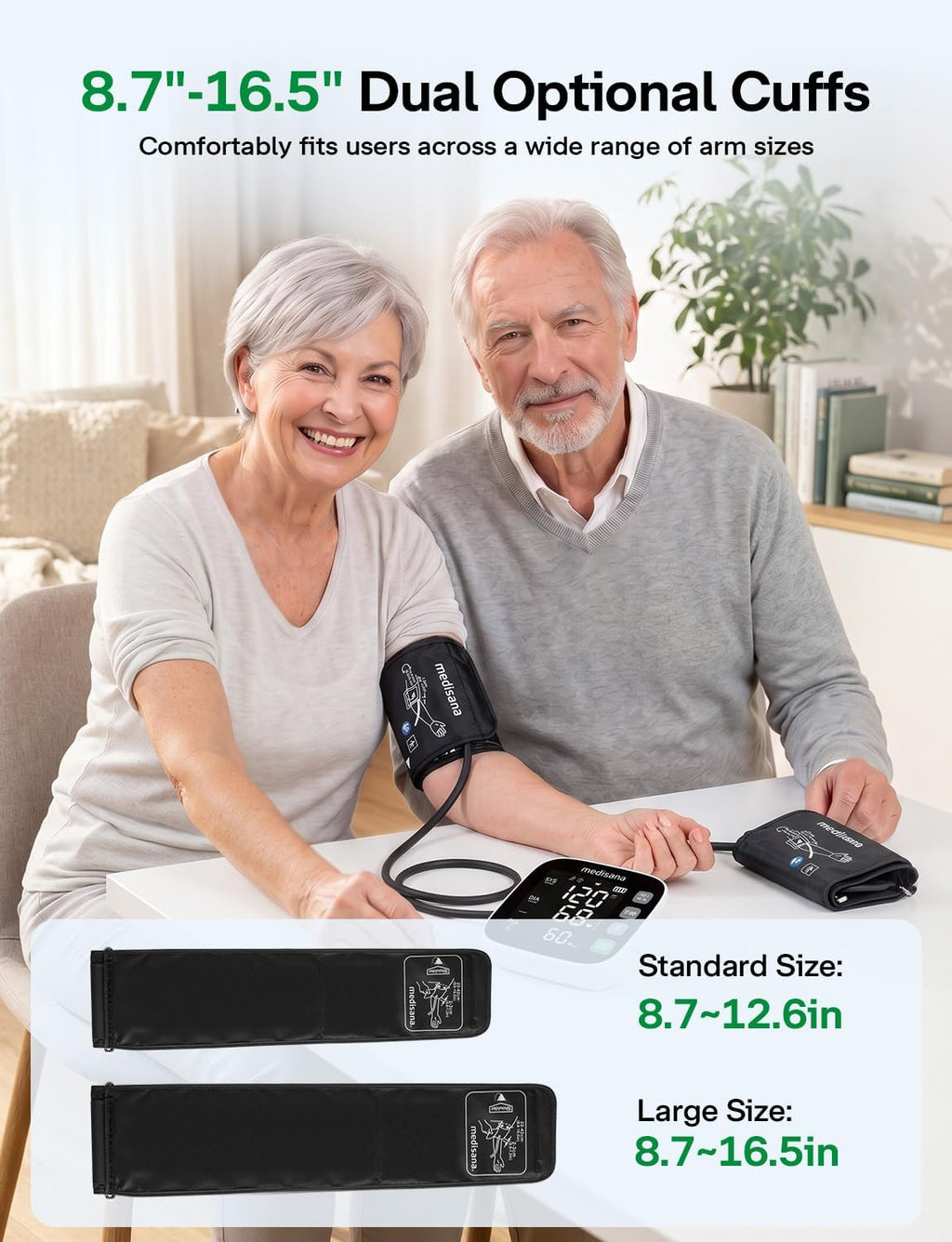 Blood Pressure Monitor for Home Use, Upper Arm BP Machine