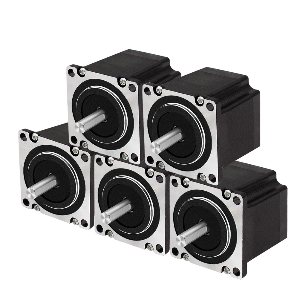 iMetrx Nema 23 1PCS Stepper Motor 56mm 1.26N.m 2.475V 4.0A Holding Torque 2-Phase 4-Wire 1.8 Deg for CNC Mill Kit or 3D Printer