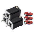 MAKERELE 1PC Nema 17 Stepper Motor Bipolar 2A, 60mm Body