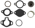 Thermostat Kit 160° with Housing Sleeve & Gaskets for MerCruiser 4.3L 5.0L 5.7L 7.4L 8.2L Engines 1987-2016 - Replaces 807252Q5, 18-3647, 807252T8