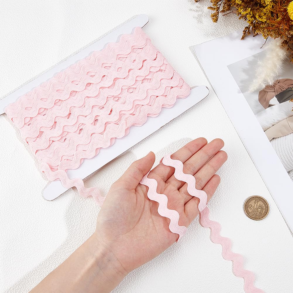 11 Yard 10mm Rick Rack Trim RIC Rac Wave Bending Fringe Ribbon