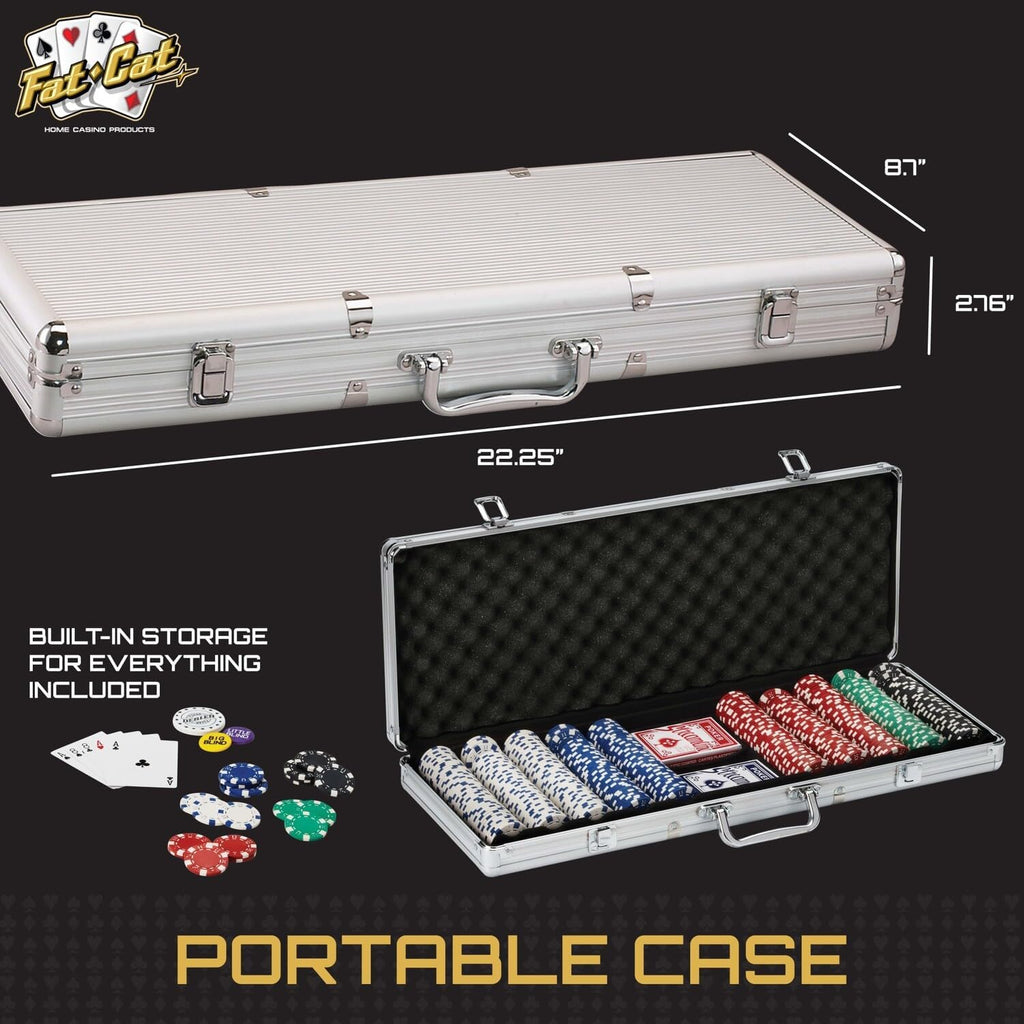 500Ct Texas Hold'em Poker Chip Set
