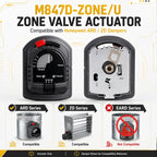 M847D Zone Valve Actuator,Replacement Motor for ARD ＆ ZD Zone Dampers