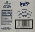 Premium Pure Cane White Sugar Packets, 0.1 oz Each, Pack of 2000