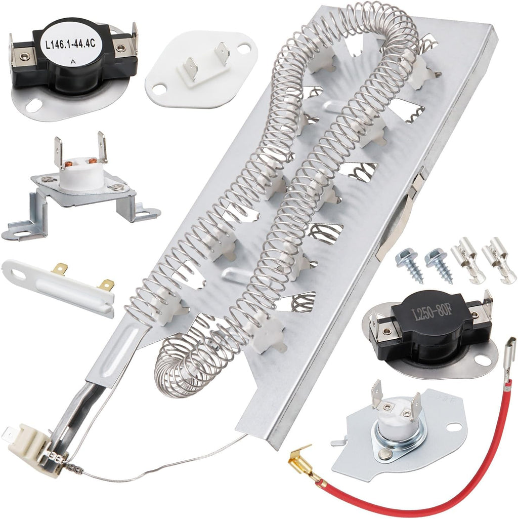 WED6620HC1 WED7120HW1 WED7500GC0 Dryer Heating Element Kit for Whirlpool