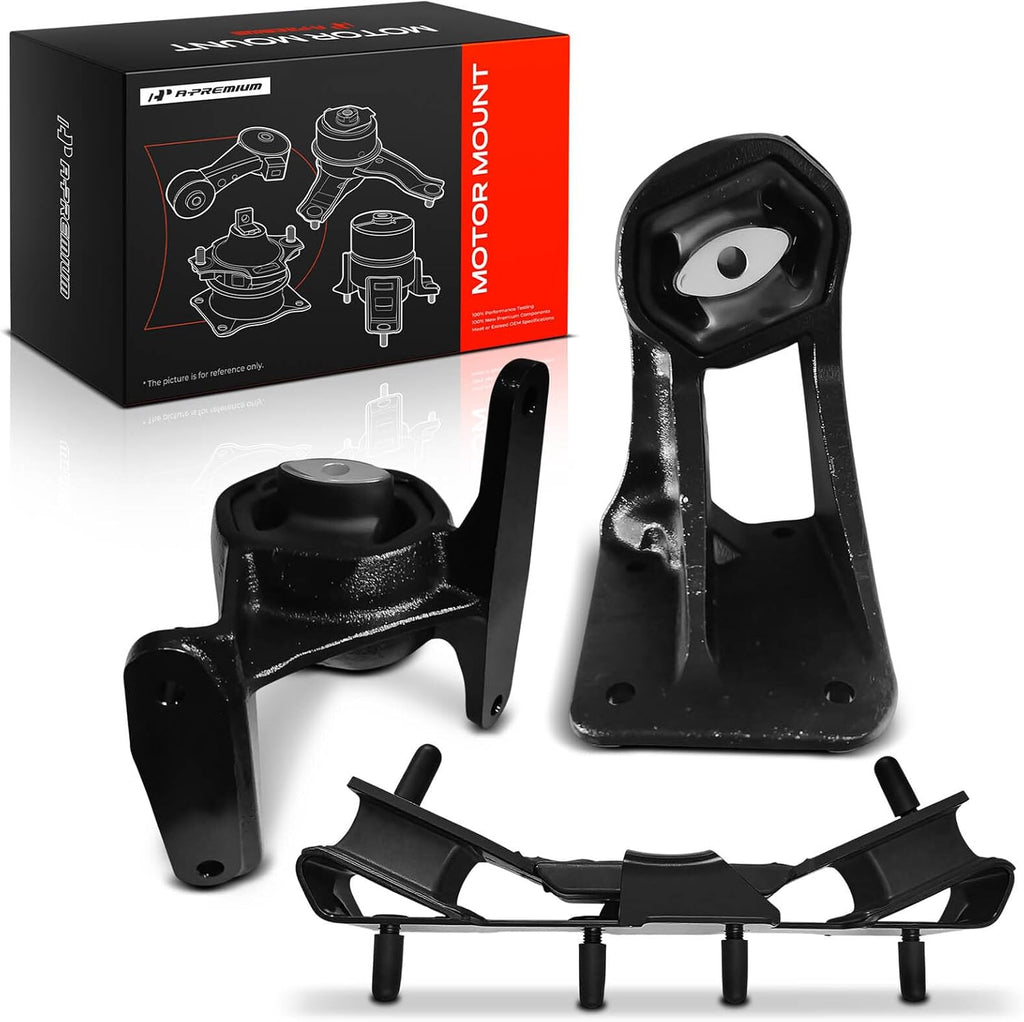 A-Premium Engine Motor and Transmission Mount Kit Compatible with Dodge