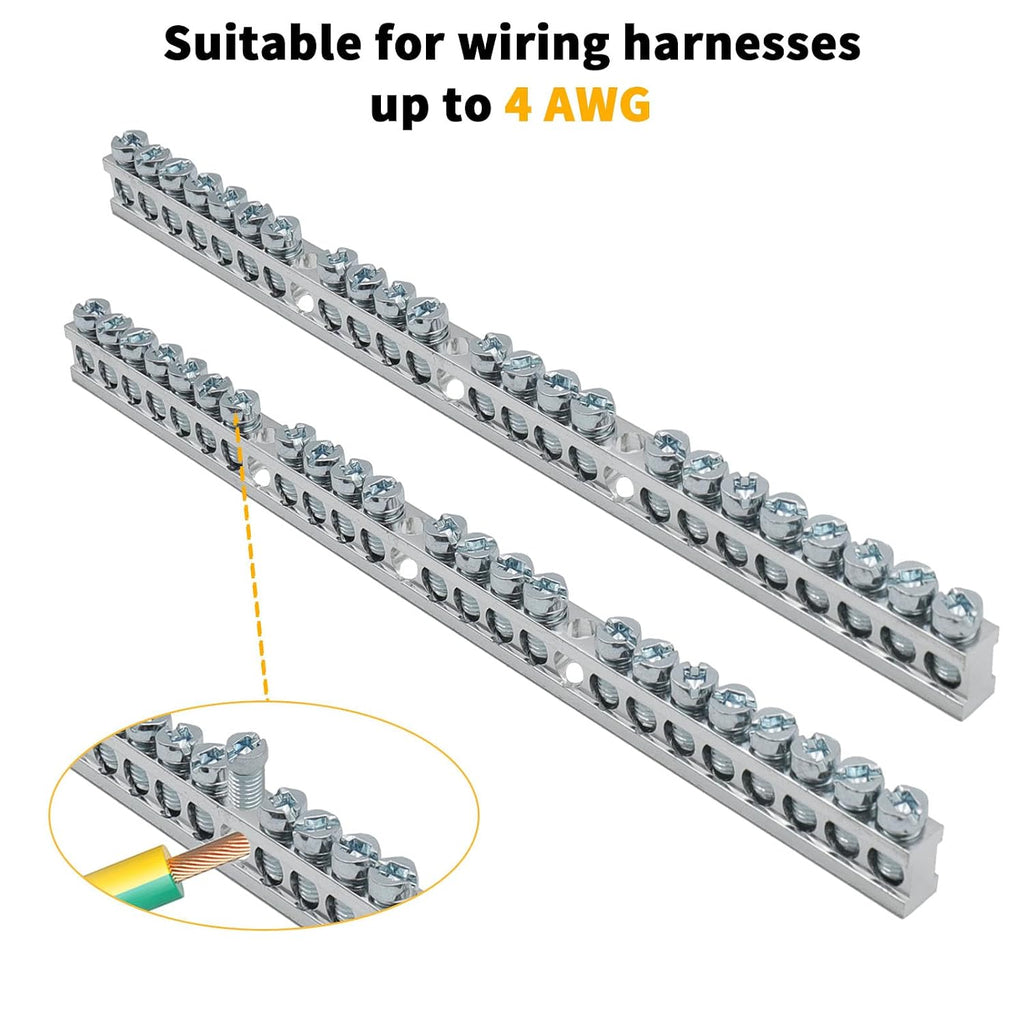 Ground Bar Kit for Square D 2 Pack