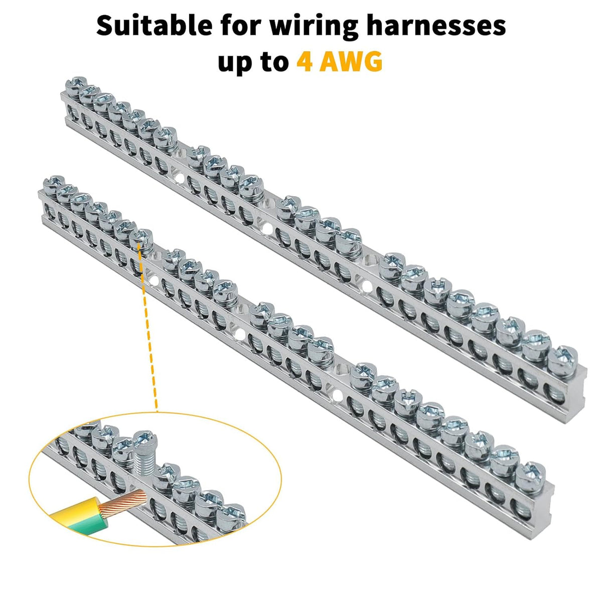 Ground Bar Kit for Square D 2 Pack