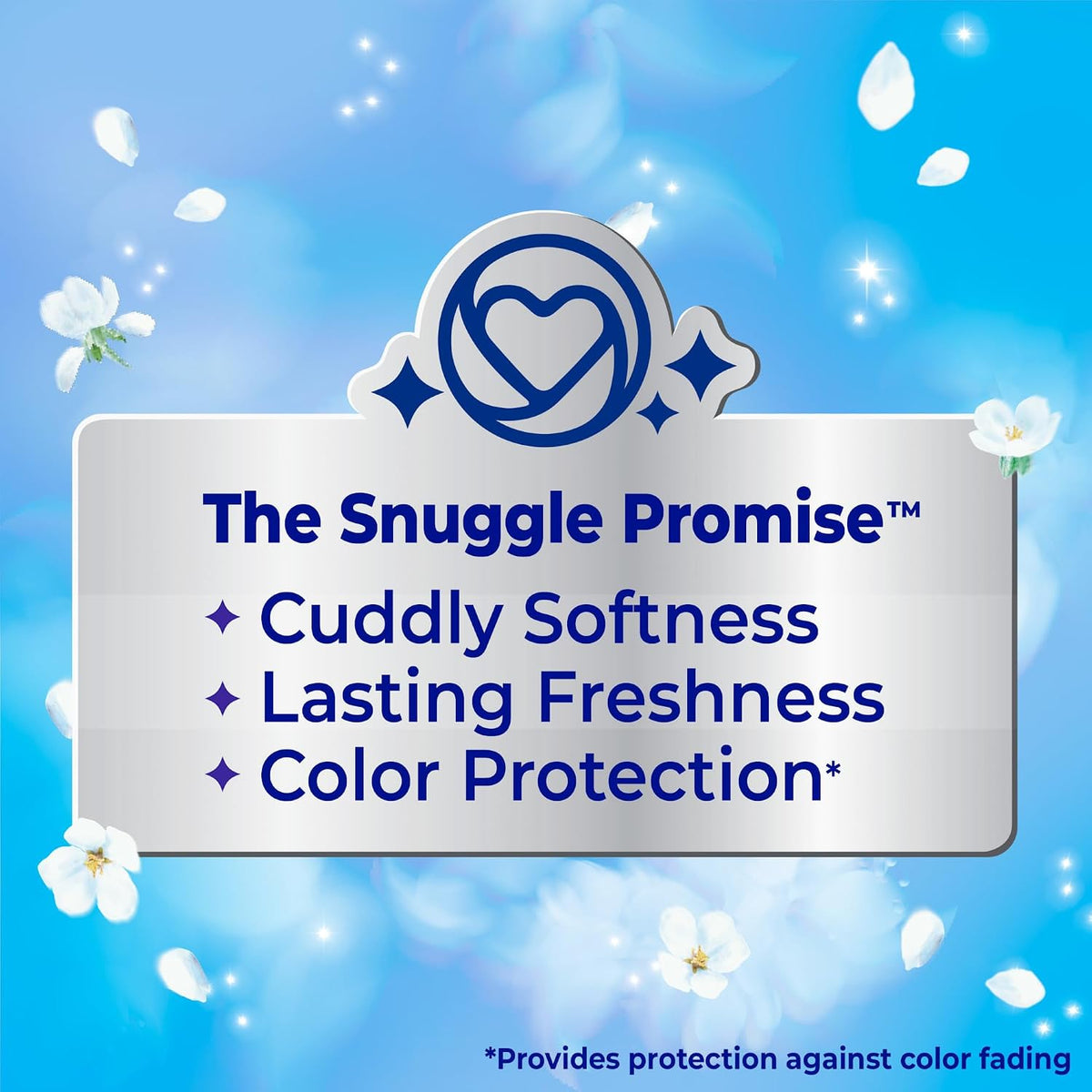 Fabric Softener Liquid, Blue Sparkle, 80oz, 200 Medium Loads
