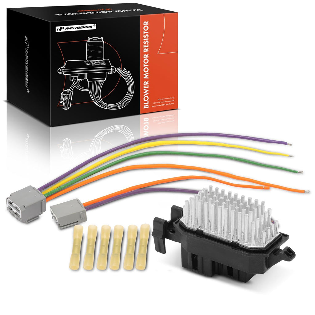 A-Premium Front HVAC Blower Motor Resistor Compatible with Dodge