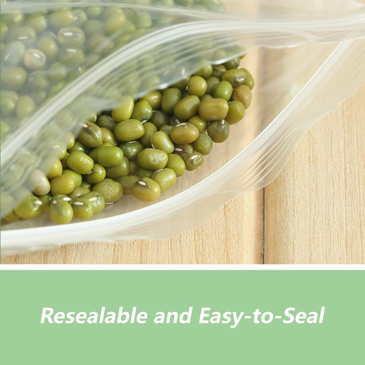 9" x 12"(1000 Count) Clear Plastic Reclosable Zip Bags