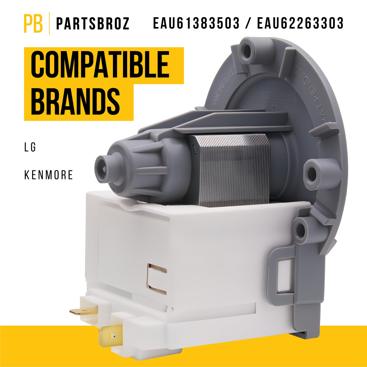 Washer Circulation Pump Motor for Kenmore 796.41572210