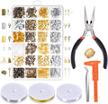 Jewelry Making Supplies Kit - Repair Tools with Accessories, Pliers, Findings, Beading Wires for Adults and Beginners