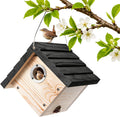 Hanging Wren Bird Houses for Outside,Wren House Bird Nesting Box with Ventilated Holes,1-1/8''Entrance Hole Durable