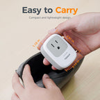TESSAN Single Outlet Wall Surge Protector with 1050J Surge Protector, Grey