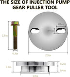 telfair Injection Pump Gear Puller Tool - Compatible with 1989-2012 5.9L/6.7L Engines VE P7100 VP44 & CP3 Pumps