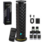 Waterless Scent Diffuser Starter Kit – Remote Control Cold Air Diffuser, 1000 Sq Ft Coverage Color and Ambient Light