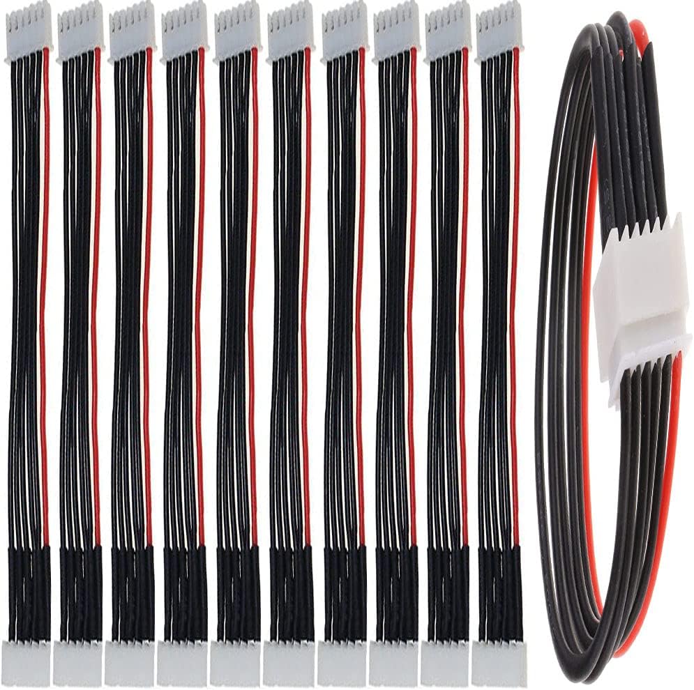 2S/3S/4S/5S/6S Battery Balance Charger Silicone Wire Extension Lead JST-XH Connector Adapter Plug Battery Wire