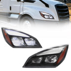 LED Headlights Assembly Fit for Freightliner Cascadia 2018-2024 Pair