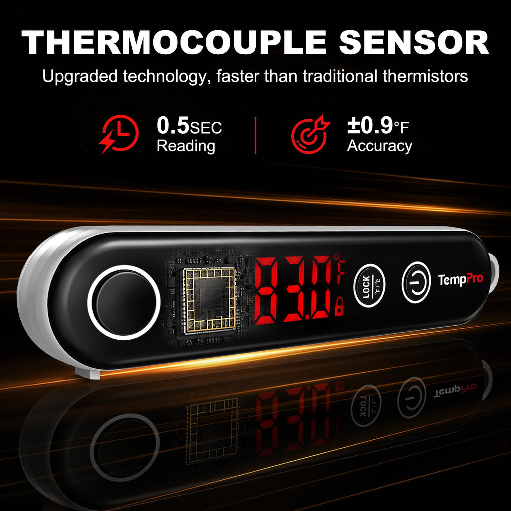TempPro TempSwift 0.5 Sec Instant Read Meat Thermometer Digital