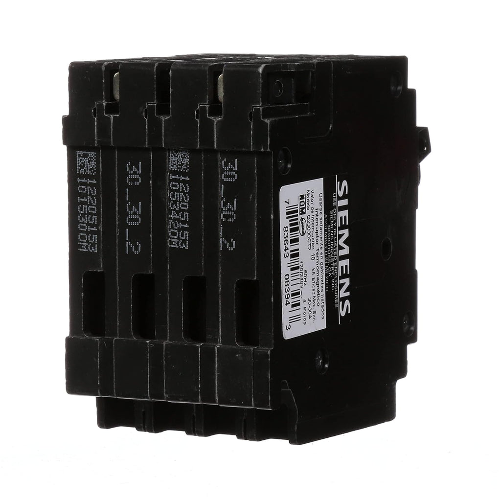 Siemens Q23030CT2 Two 30-Amp Double Pole Circuit Breaker
