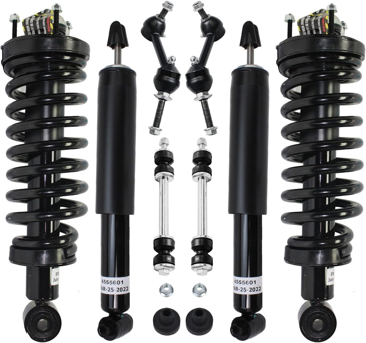 Detroit Axle - 8pc Struts Shocks Kit for 2003-2011 Mercury Grand Marquis
