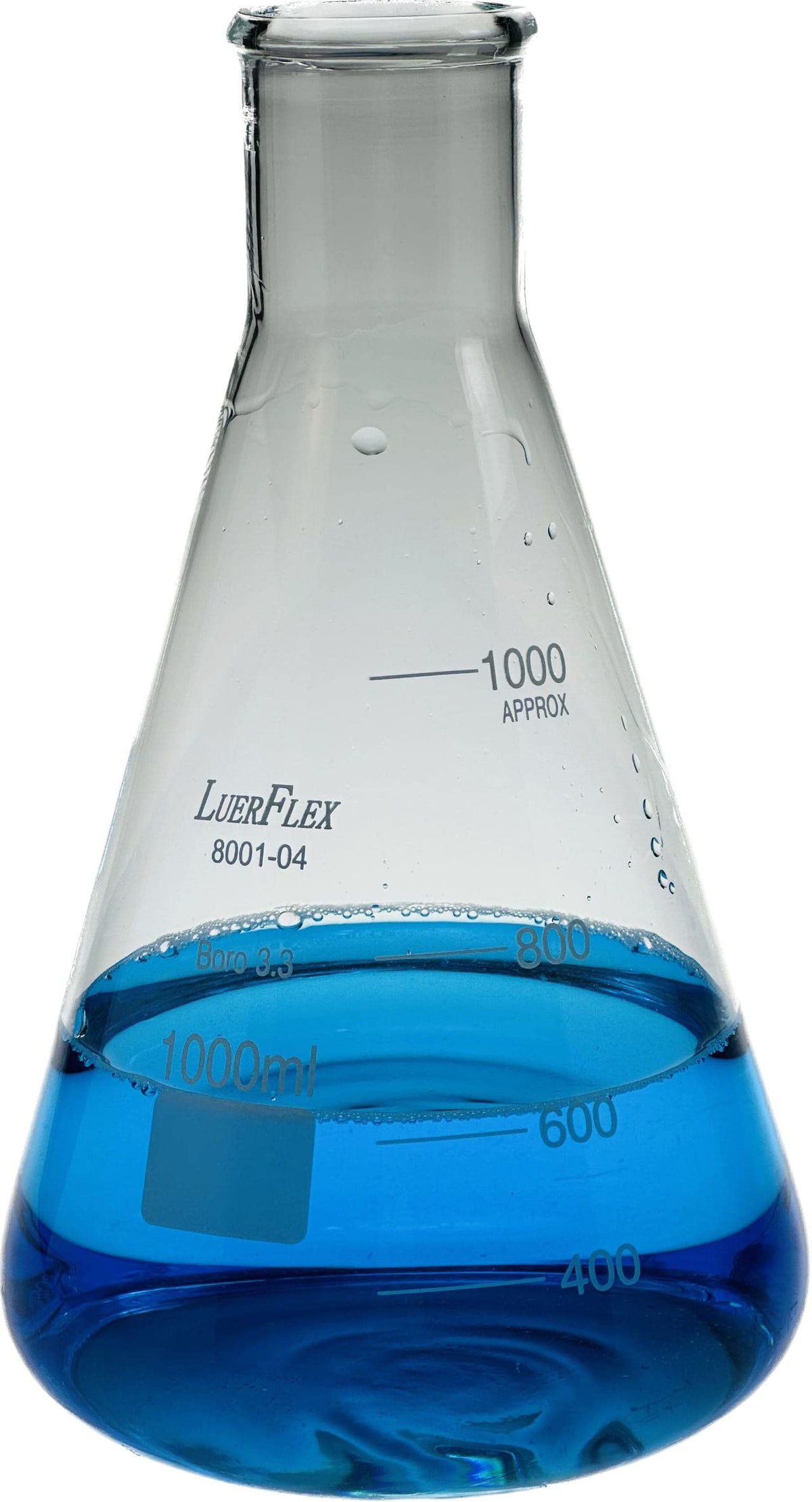 1000ML 32OZ Erlenmeyer Flask Borosilicate Glass Pack of 1