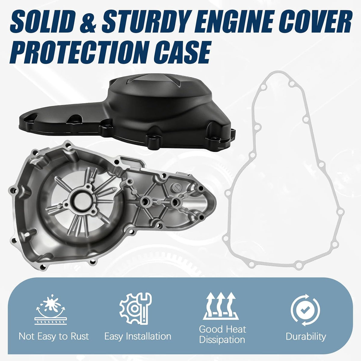 Engine Stator Crankcase Cover for Kawasaki Ninja Versys