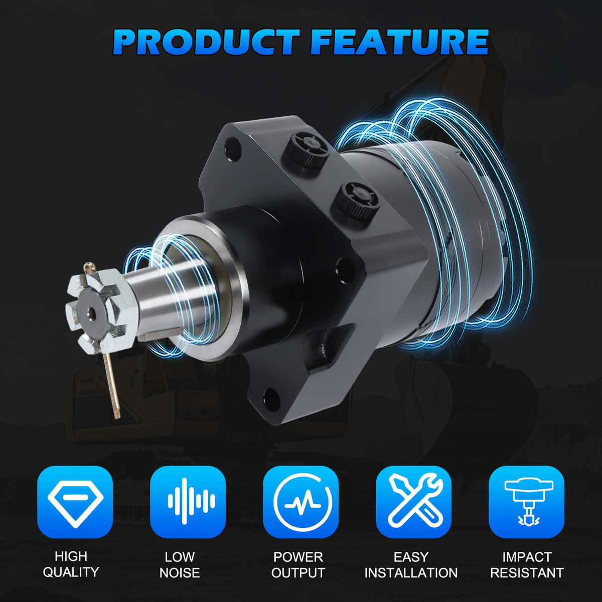96417GT Hydraulic Drive Motor Replacement for Genie Scissor Lift GS-3232