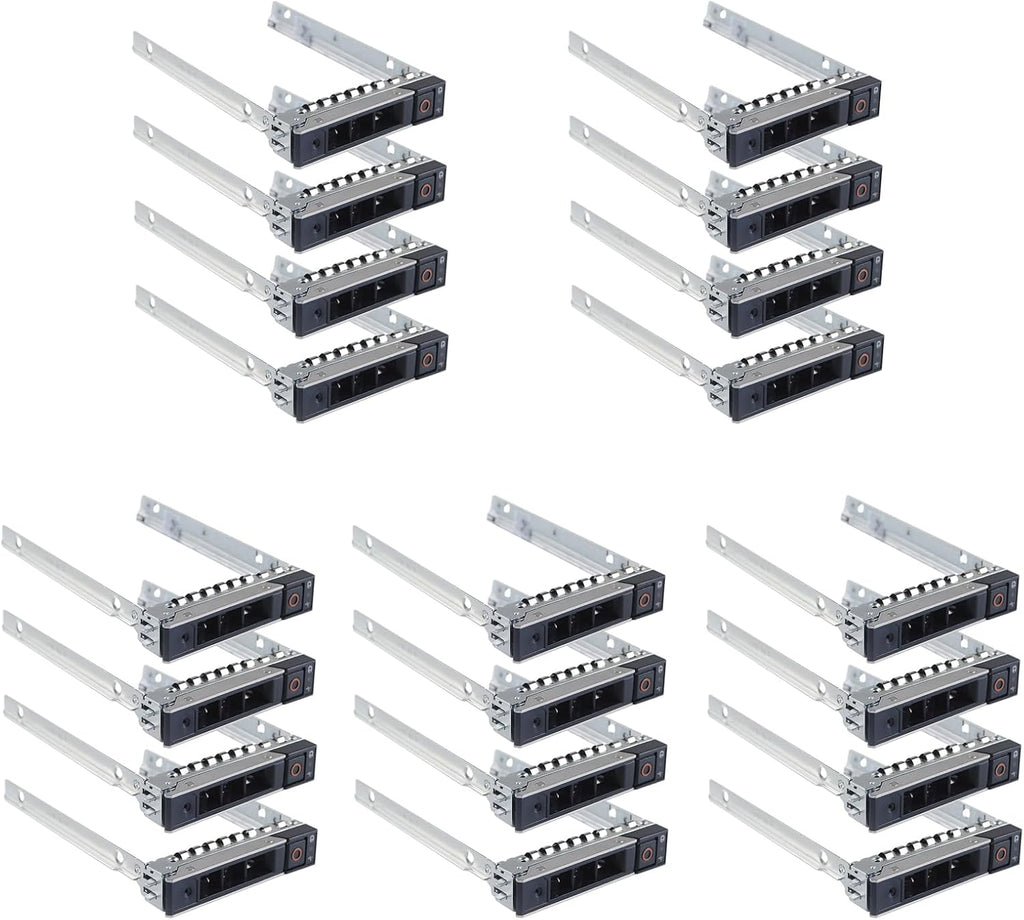 20-Pack 2.5" Hard Drive Tray Caddy DXD9H 0DXD9H Hard Drive Bracket