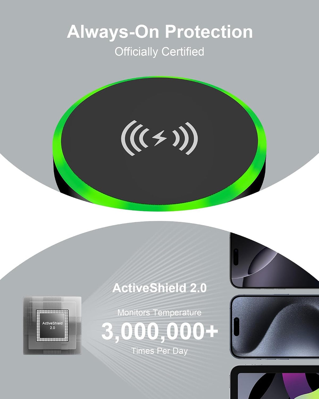 Samsung MagSafe Wireless Charger 15W Fast Charging Pad for Samsung Galaxy | S26 Ultra S25 Magnetic Charger Finger