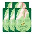 Moisturizing Foot Mask with Shea Butter and Goat Milk, Hydrating Foot Masks for Dry Cracked Feet, Dry Skin
