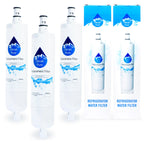 3-Pack Replacement for KitchenAid KSRB25FHSS03 Refrigerator Water Filter