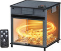 Brooder Box for Chicks,200W Chicken Brooder Heater with Adjustable Temp(77~95℉)&9H Timer&Removable Feeder