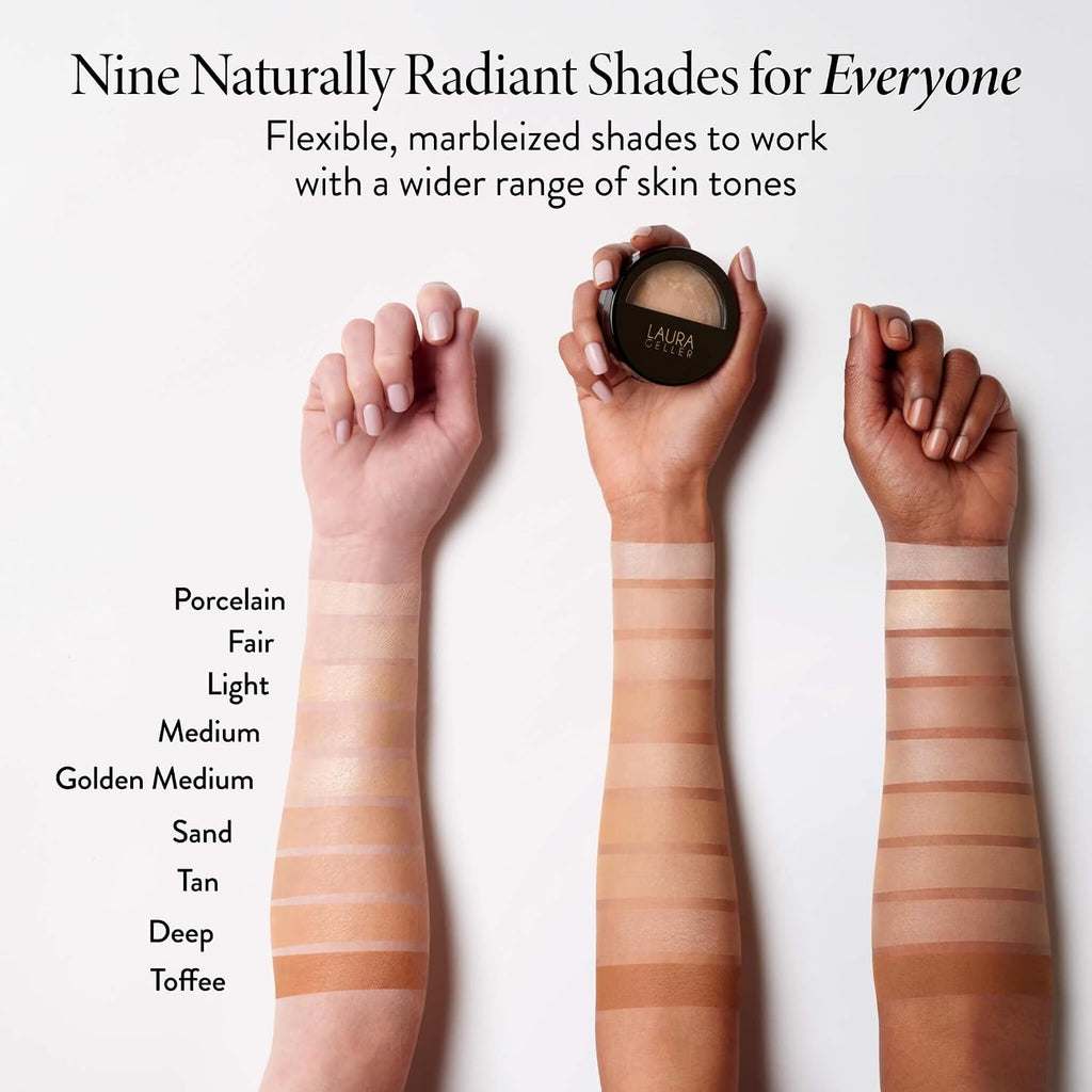 LAURA GELLER Baked Balance-N-Glow Illuminating Powder Foundation - Light