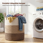 60L Nursery Hamper Laundry Basket Laundry Hamper Gradient Brown