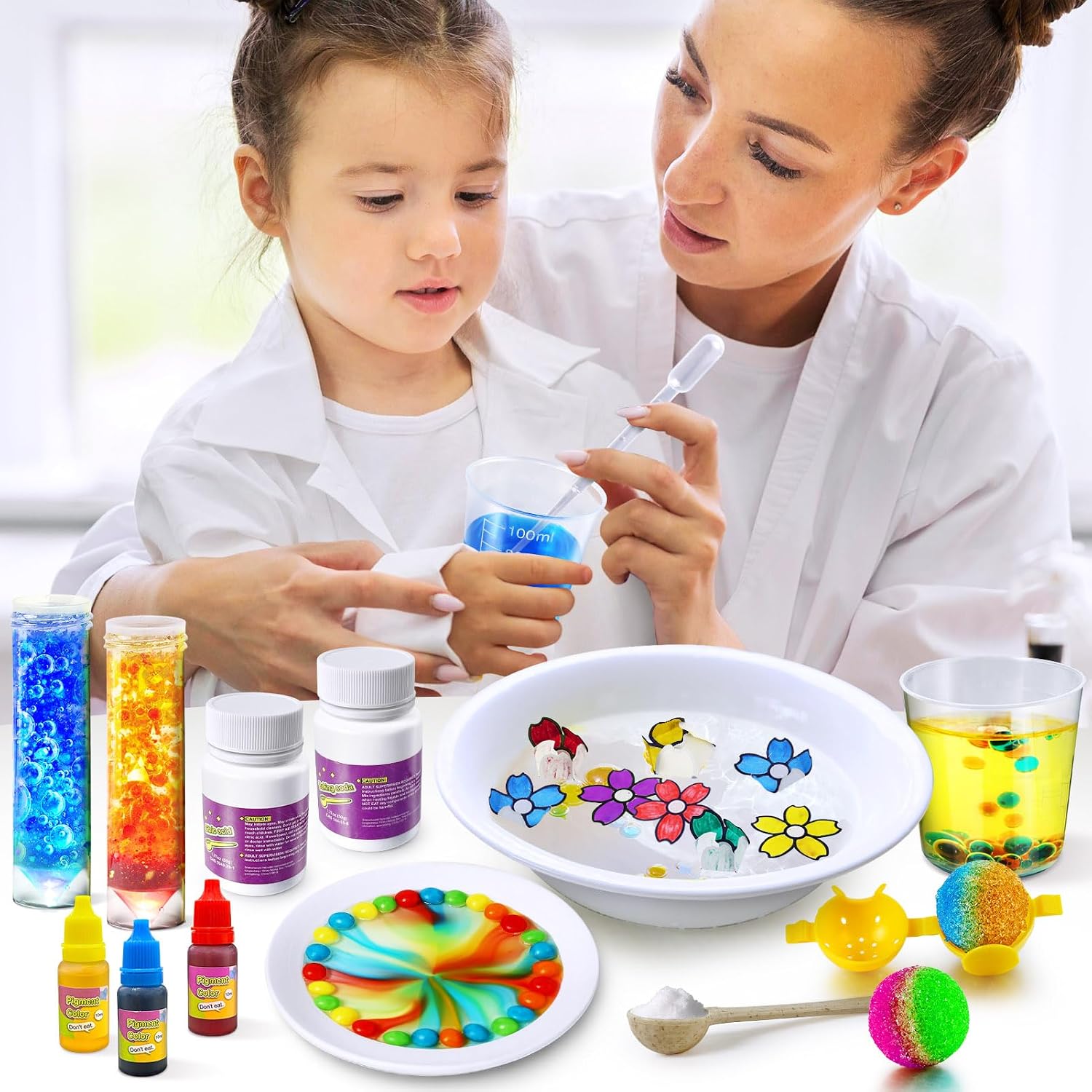 70+ Experiments Science Kit for Kids, Chemistry Set | Educational Toys Gifts Idea for Boys and Girls Birthday