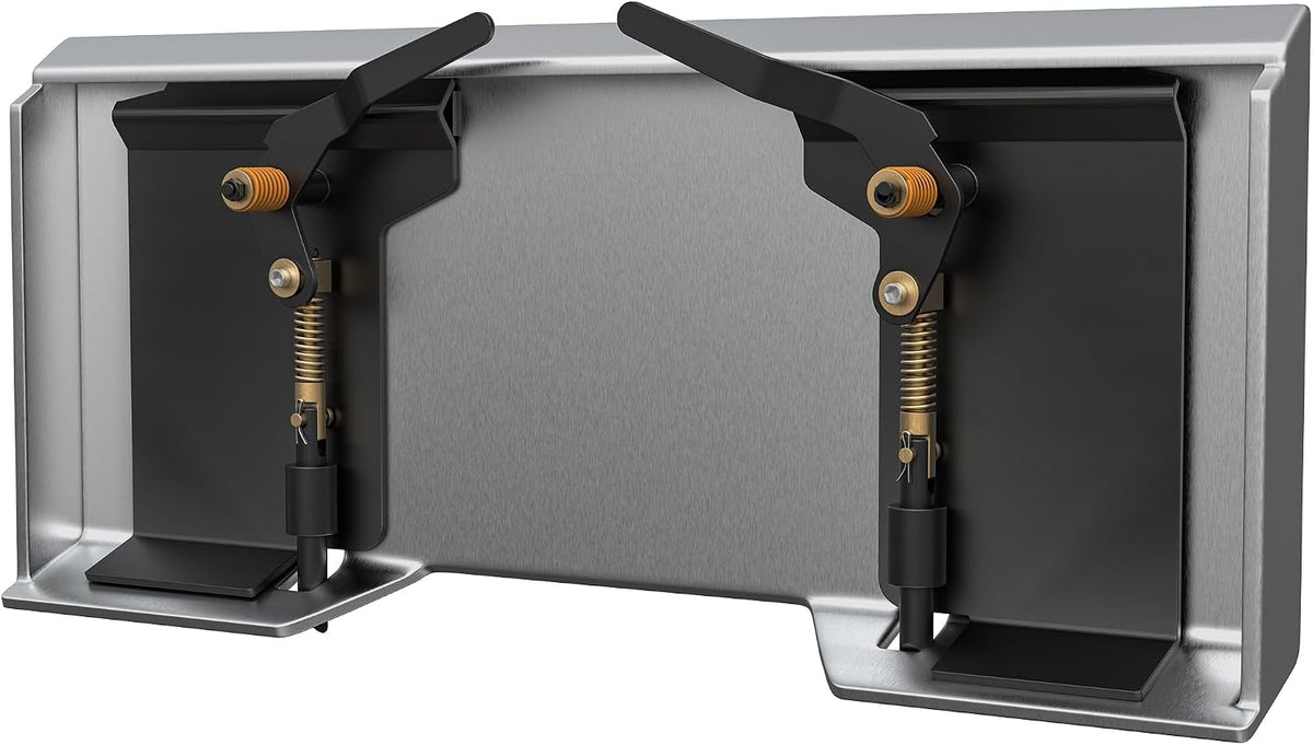 3/8" Skid Steer Mount Plate Attachment & Quick Attach Adapter | Universal Quick Attach, Heavy Duty 50 Steel, Weld On
