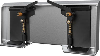 1/4" Skid Steer Mount Plate Attachment & Quick Attach Adapter | Universal Quick Attach, Heavy Duty 50 Steel, Weld On