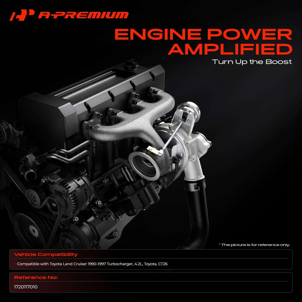 A-Premium CT26 Complete Turbocharger Turbo Kit with Gasket