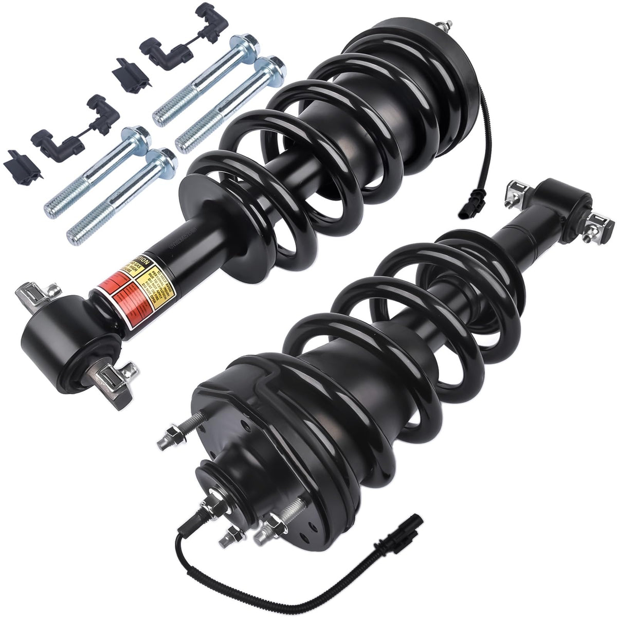 Front Shock Absorber Struts with Electric Replacement for Cadillac Escalade
