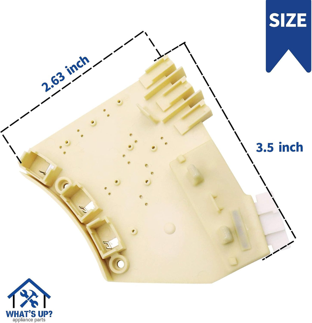 What's Up? DC31-00098A Washer Rotor Position Sensor OEM Replacement Part for Samsung Washers