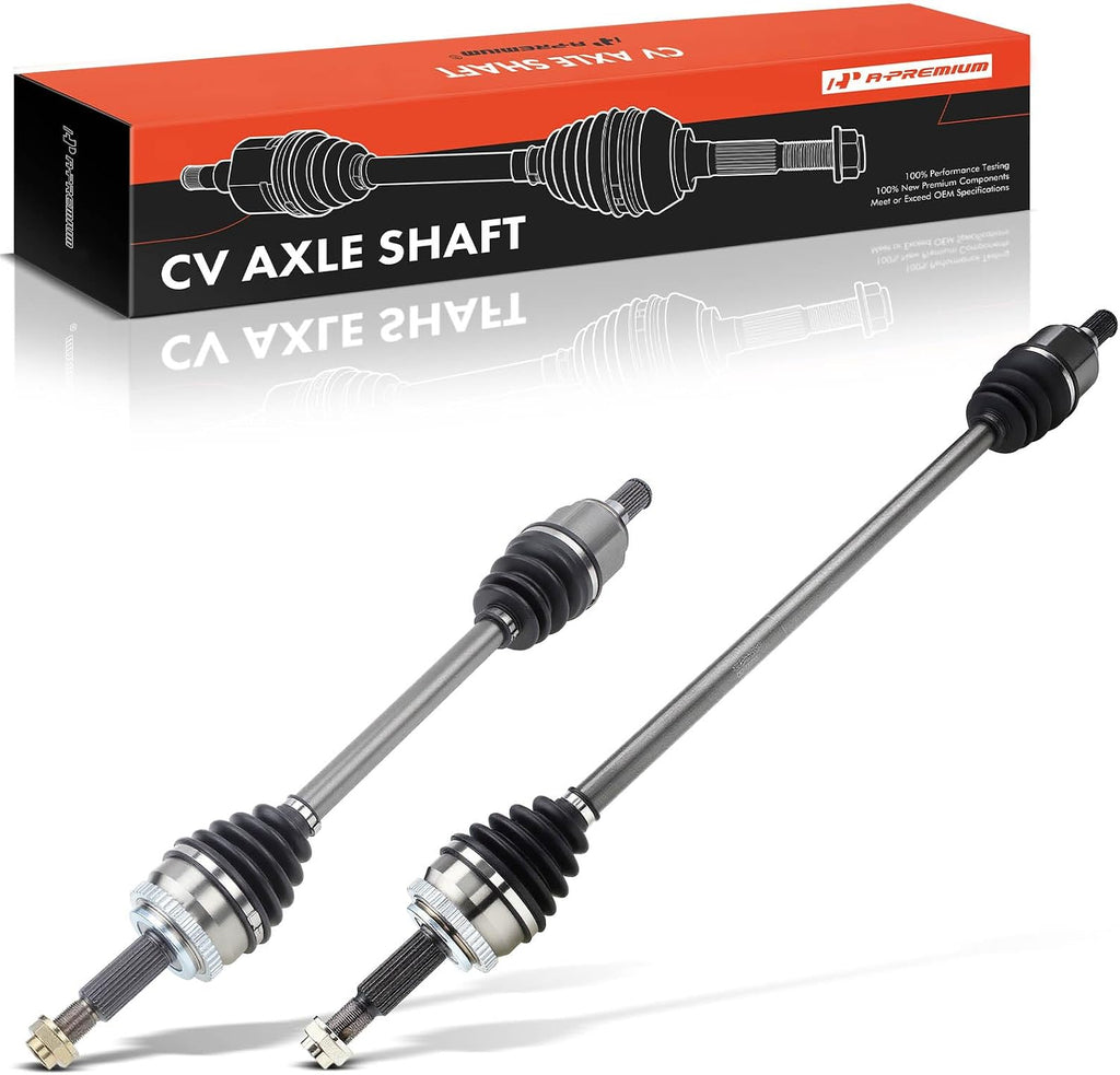 A-Premium Set of 2 Front CV Axle Shaft Assembly