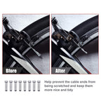 Universal Bike Brake Cable Kit Bicycle Cable Housing Set, White