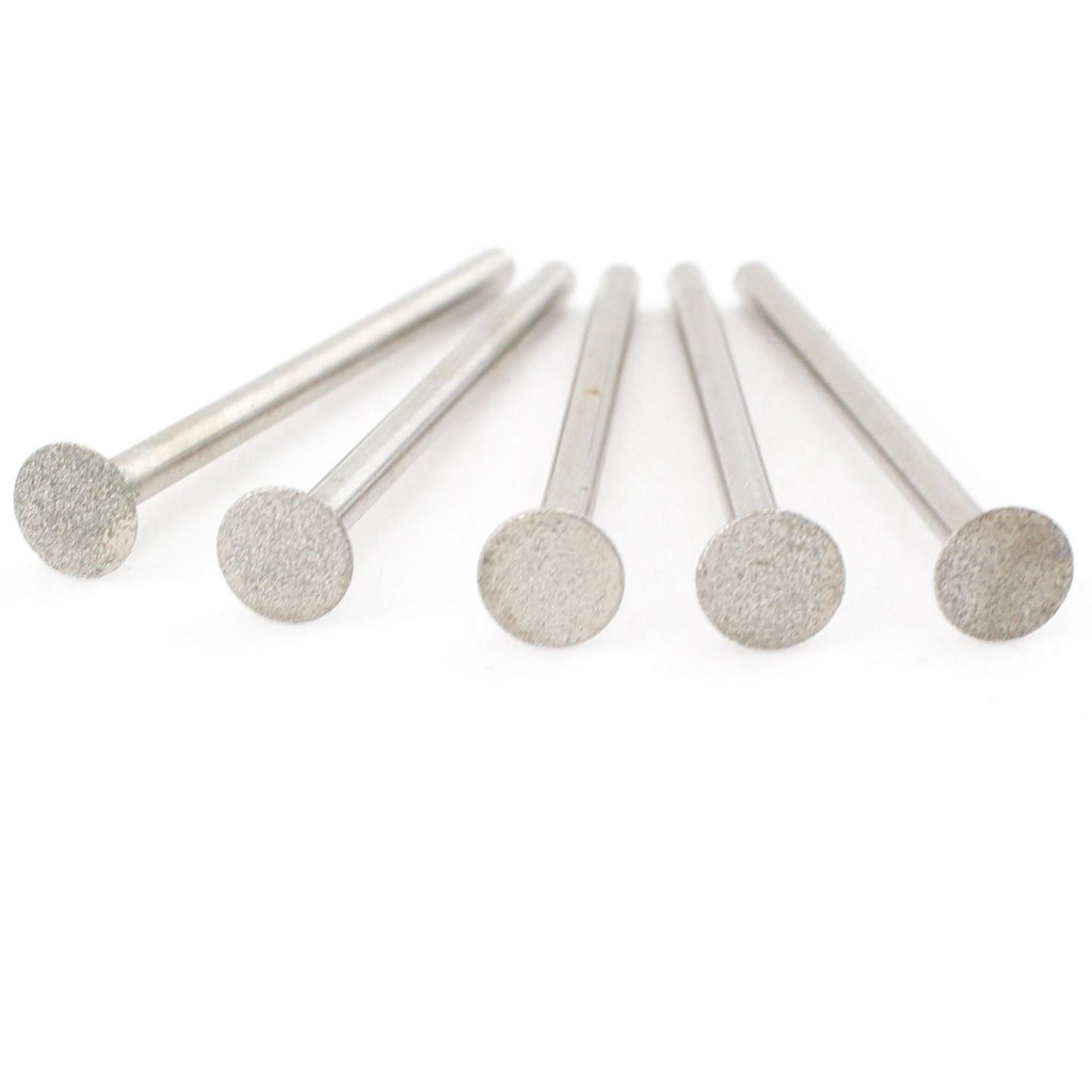 ILOVETOOL 3/32" shank T Shape Head 6mm Diamond Grinding Burrs Rotary Engraving Sets