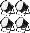 54*2W Warm/Cold White LED DMX COB Stage Spotlights for Concert(4) | 120W,Ra>90,Warm/Cold White,High
