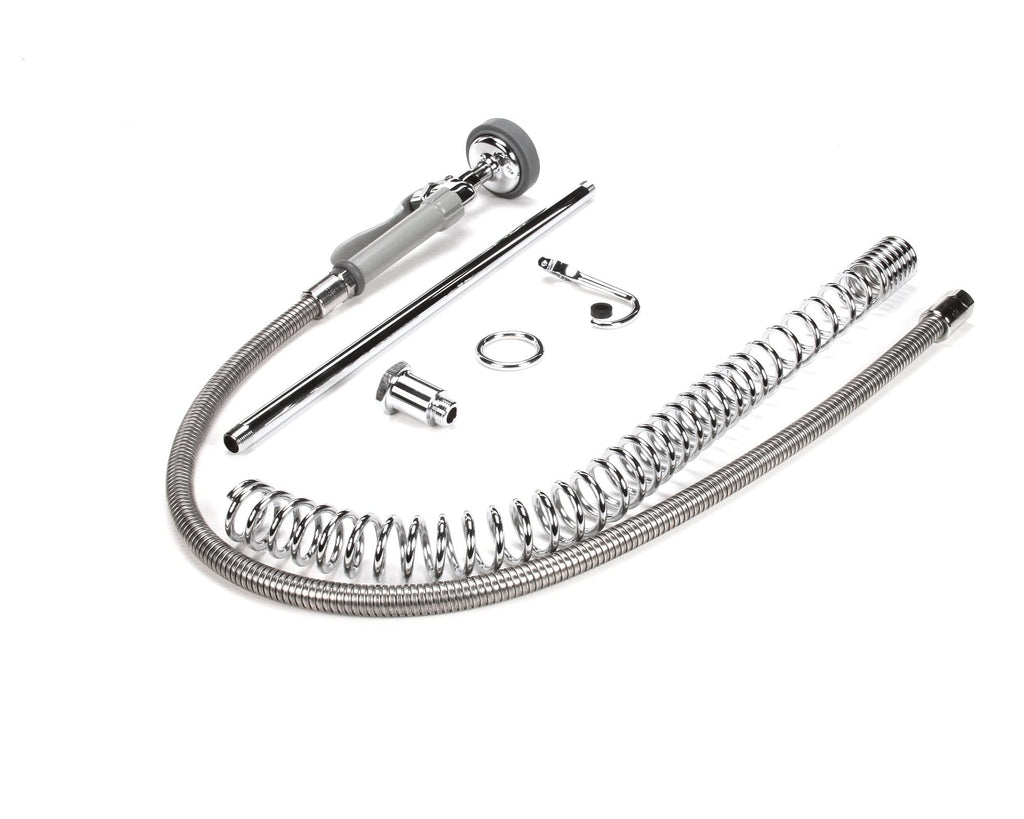 T&S Brass B-0133-LB Pre-Rinse Spring Action with Riser, Hose and Spray Valve
