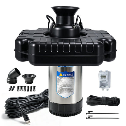 Pond Fountain Aerator,floating pond fountain pump,1HP 15000GPH 750W
