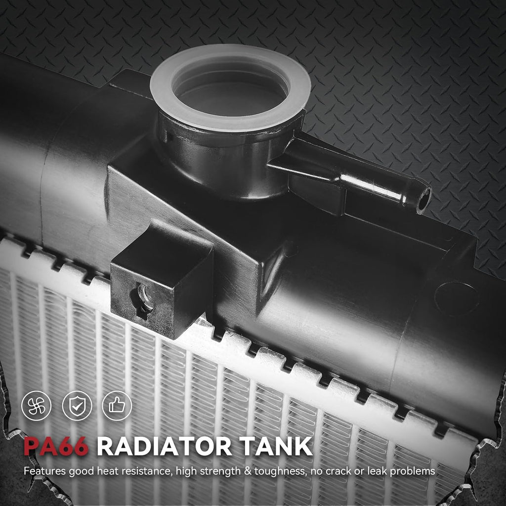 YITAMOTOR Replace Radiator Compatible with 2005-2010 Honda Odyssey 3.5L V6