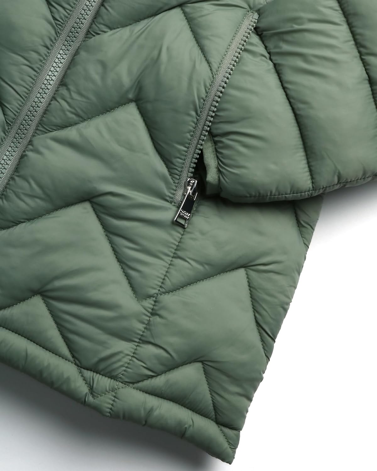 DKNY Girls Winter Jacket, Mid Length Quilted Puffer, Sherpa Insulated Coat | Full Plush Sherpa Lining for Heavyweight
